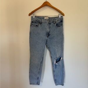 Abercrombie & Fitch the skinny high rise.